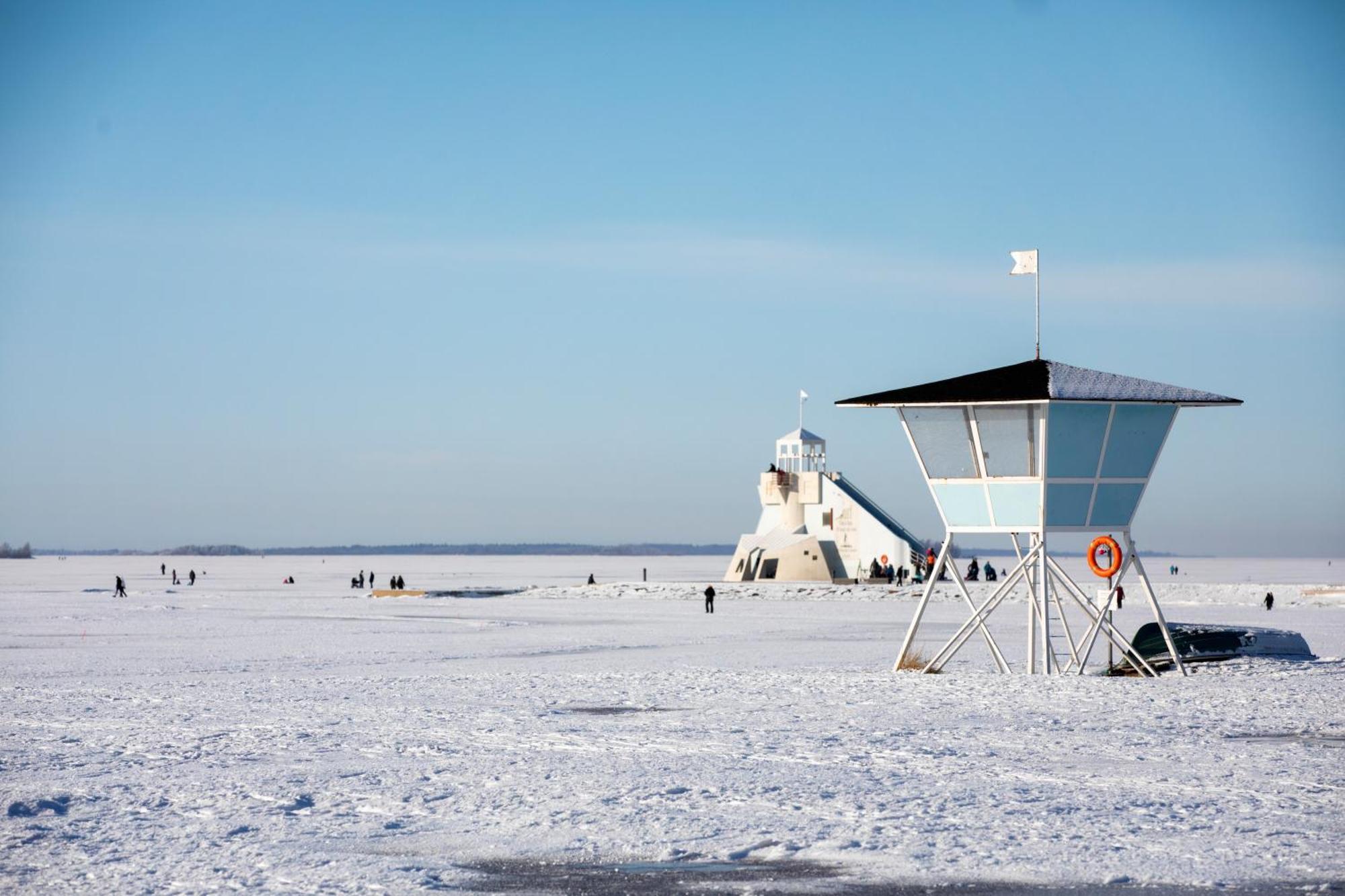 Nallikari Seaside Aalto Apartments Oulu Exterior foto